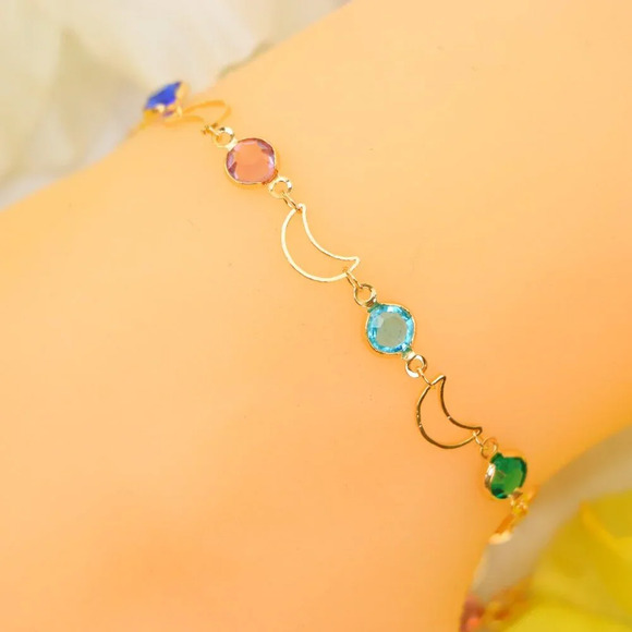 Minimalist Anklet, Sleek & Modern Design, Women’s Fashion, YC110481-A - Picture 7 of 10